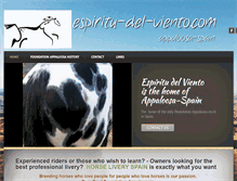Tablet Screenshot of espiritu-del-viento.com
